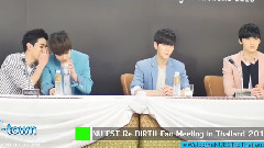 Press Con NU'EST Fan Meeting In Thailand 2015