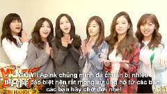 Apink Greetings For Music Bank In Ha Noi 2015