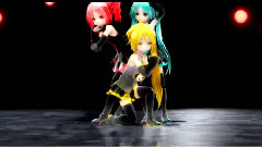 三妈式初音&重音&亚北 MMD