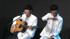 Jinyoung Playing The Guitar