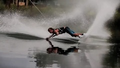 Slow Motion Powerslide On The Obrien