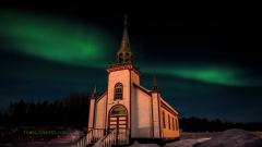 Northern Lights Time Lapse In 4K