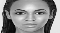 Beyonce iPad Finger Painting