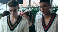 Backstage At Tommy Hilfiger Spring 2013 Menswear