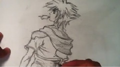 Drawing Of Sora From Kingdom Hearts