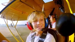 Father And Son Take Flight