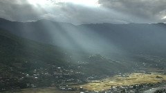 The Himalayas At The Foot Of The Temple