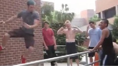 Parkour And Free Running At School