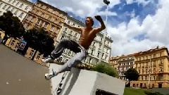 跑酷在大街小巷