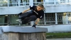 Parkour Freerunning Girl