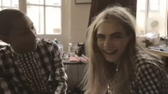 Cara Delevingne & Pharrell for British Vogue