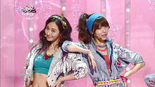 少女时代《Lost In Love》《I Got A Boy》音乐银行现场版