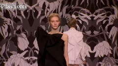 Julia Nobis Models At Fashion Week