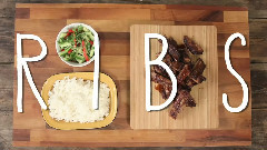 Ribs And Coconut Rice