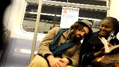 Sleeping On Strangers On The Subway
