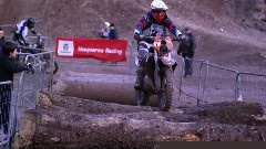 Enduro Motocross In Nantmawr Quarry