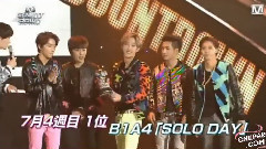 Mnet M!Countdown十周年Backstage B1A4 Cut