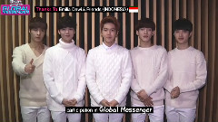 M COUNTDOWN EP359 Gobal Messenger Thank You Message From EXO