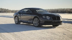Bentley Continental GT Power On Ice