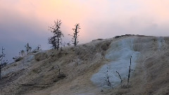 美国黄石国家公园 猛犸温泉