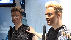 Jedward 喷雾美黑!