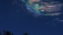 Rainbow Wave Clouds