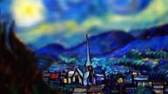 Van Gogh 3D Tilt-Shift