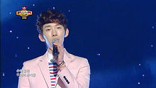 2AM《某个春日》130327Show champion现场版