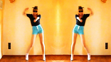  - 《Roly Poly 》舞蹈模仿 美女自拍
