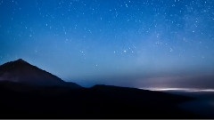 加纳利群岛的夜空