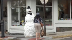Scary Snowman Halloween Special 2013