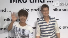 MBLAQ Seungho & Mir参加<niko and -> Launching Event