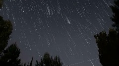 Venus Jupiter And Moon Conjunction Timelapse Star Trails