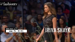 Irina Shayk At Dosso Dossi Fall Winter 2014-15 Fashion Show
