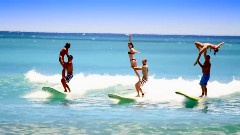 Tandem Surfing Expression Teams