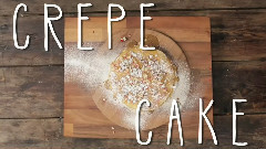 Apple And Butterscotch Crepe Cake