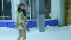 Bikini Snowboarding