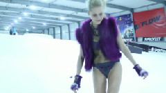 Bikini Babes In The Snow