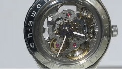 Swatch镂空手表延时展示
